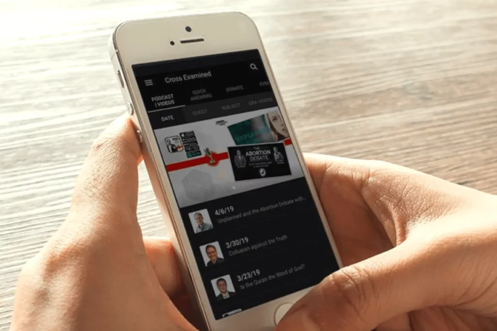 best christian apps cross examined